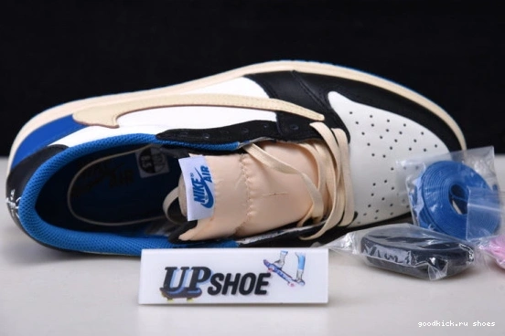 SP DM7866-140 Travis Fragment Jordan 1 Low OG x Scott Retro 0207